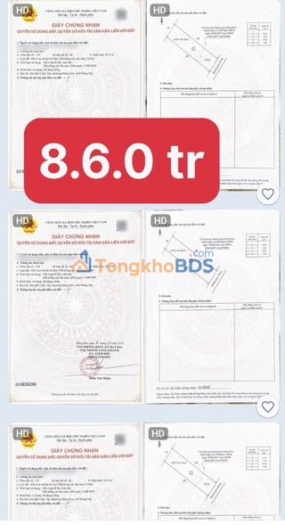 Đất Nguyễn Trãi Long Khánh 100m² 860 triệu - Sổ đỏ chính chủ