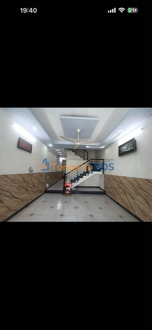 Cho thuê nhà 2PN KĐT 5A Sóc Trăng - Sân rộng, đậu ô tô