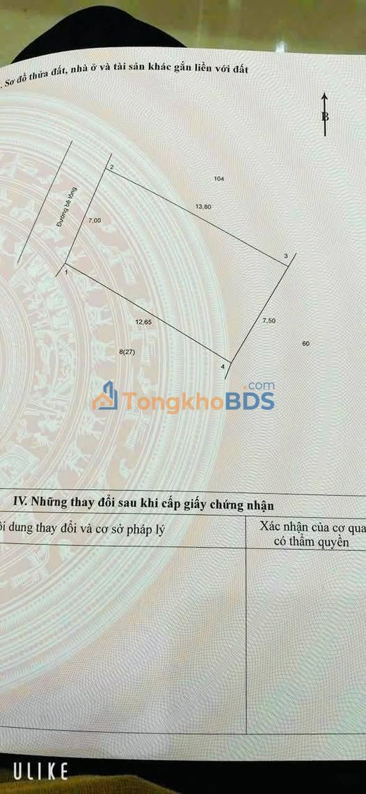 Đất Vĩnh Long 91m² (7x13m nở hậu) - Gần KCN Hòa Phú, Giá 399 Triệu