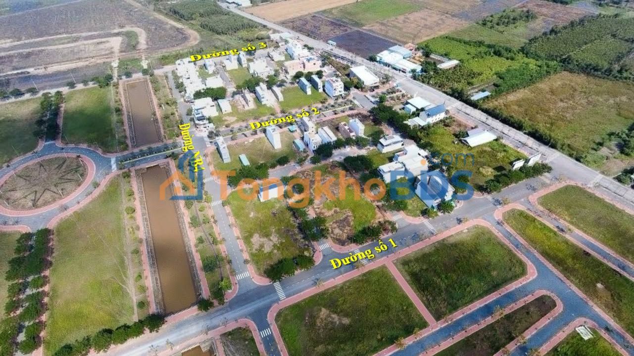 Đất Nền KDC Garden Riverside - Trung Tâm Thủ Thừa 100m² - Sổ Hồng Riêng