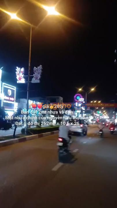 Mặt Tiền Nguyễn Hữu Thọ Bến Lức 275m² 5 Tầng - Hạ Giá Bán Gấp