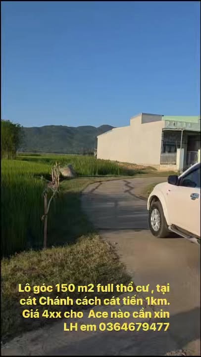Đất Nền Lô Góc 150m² Full Thổ Cư, Gần Chùa Ông Núi - Giá 4xx Triệu