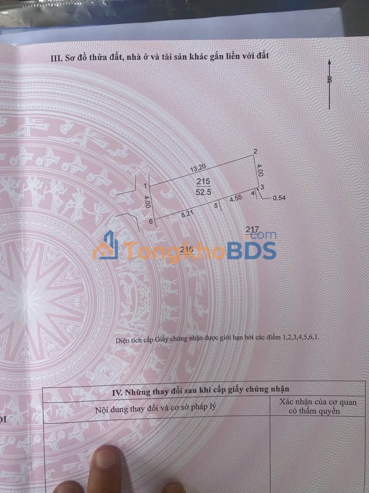 Đất nền Ngọc Chi, Đông Anh 52.5m² - Sổ đỏ sẵn sàng, giá tốt đầu tư