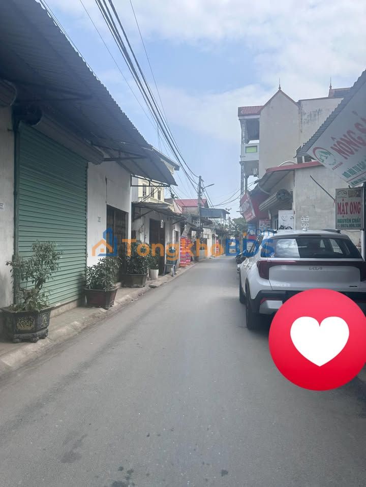 Bán Đất Kim Chung Đông Anh 100m² Sổ Đỏ Vuông Vắn - Ô Tô Vào Đất Giá 5 Tỷ