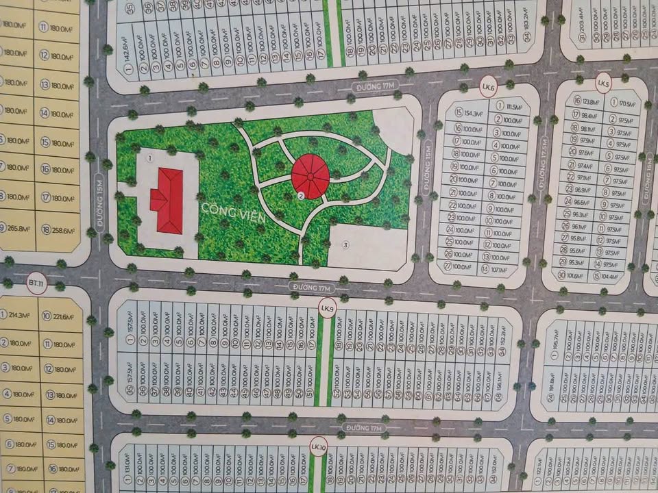 Đất Nền Lô Góc Duy Tiên, Hà Nam - 157.5m² View Công Viên, Giá Đầu Tư