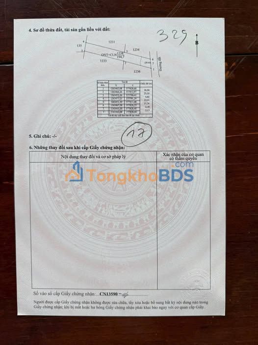 Đất thổ cư Phước Minh, Dương Minh Châu, Tây Ninh 195m² - Sổ đỏ sẵn sàng