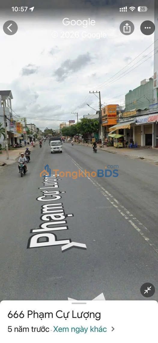 Bán Nền Mặt Tiền Phạm Cự Lượng, Long Xuyên - 200m², Giá 6 Tỷ