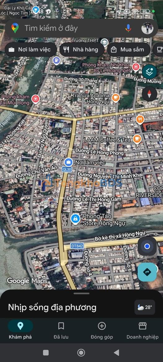 Nhà 64m² đường Hùng Vương, Hồng Ngự, Đồng Tháp - Sổ hồng sẵn sàng giao dịch