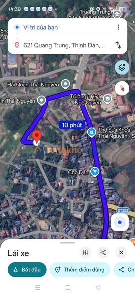 Đất Thịnh Đán 198,5m² 1,9 tỷ - Sổ đỏ chính chủ, xây tự do