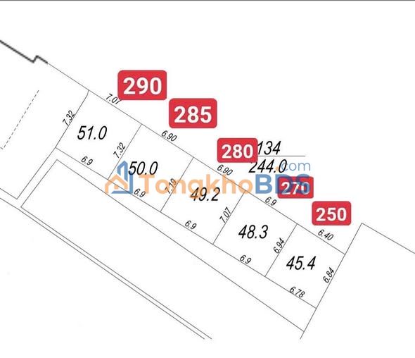 Đất Nền An Giang 45m² - Sổ Hồng Full Thổ Cư, Giá Chỉ 2xx Triệu