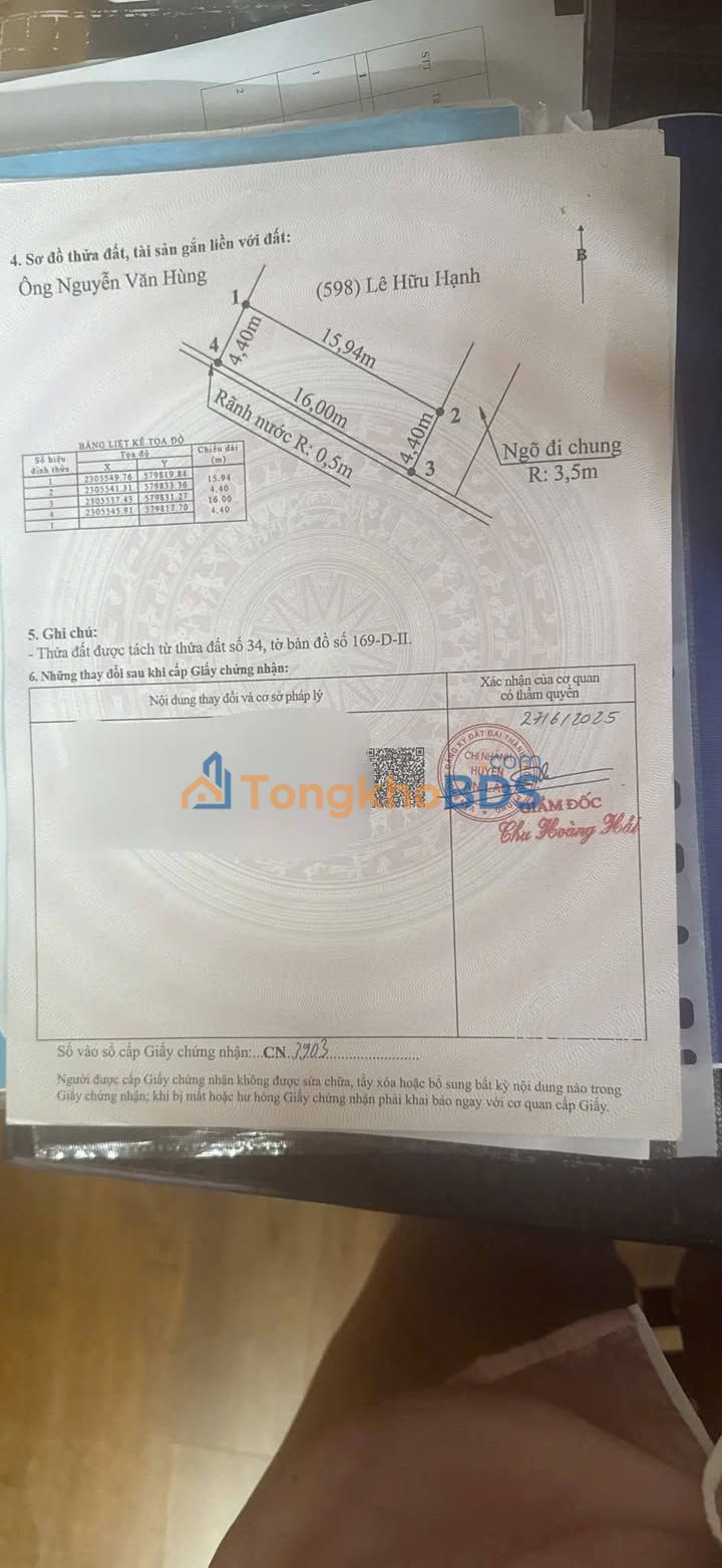 Đất nền An Lão 70m² giá 6xx triệu - Gần KCN Tràng Duệ 3