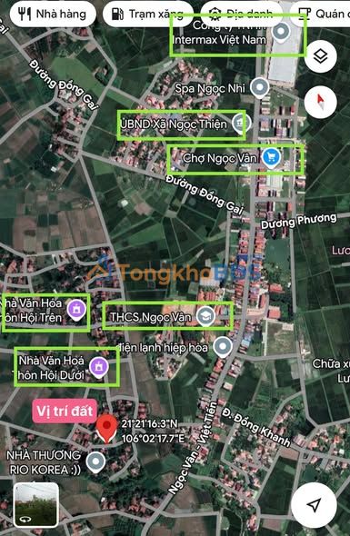 Đất nền Ngọc Thiện, Bắc Giang - 150m² full thổ cư, giá 8xx triệu/lô