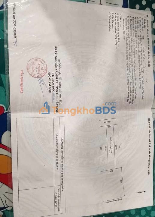 Nhà mặt tiền Trần Phú Trảng Bàng 145m2 499tr - Chính chủ