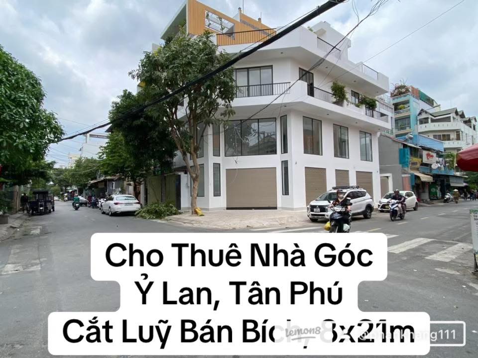 Nhà Mặt Tiền Góc Ỷ Lan, Tân Phú - 168m², 50 Triệu/Tháng, Sẵn Sàng Kinh Doanh