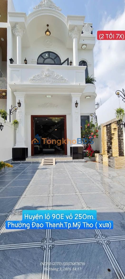 Nhà Tân Cổ Điển 125m² tại Cao Lãnh - Sổ Hồng, Full Nội Thất Xịn Sò