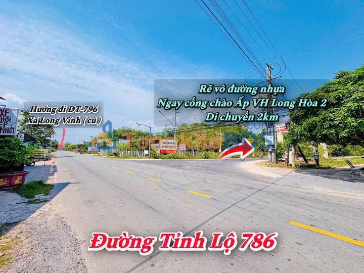 Đất nền Long Chữ, Bến Cầu, Tây Ninh - 250m² Full Thổ Cư, Giá F0 chỉ 220 Triệu