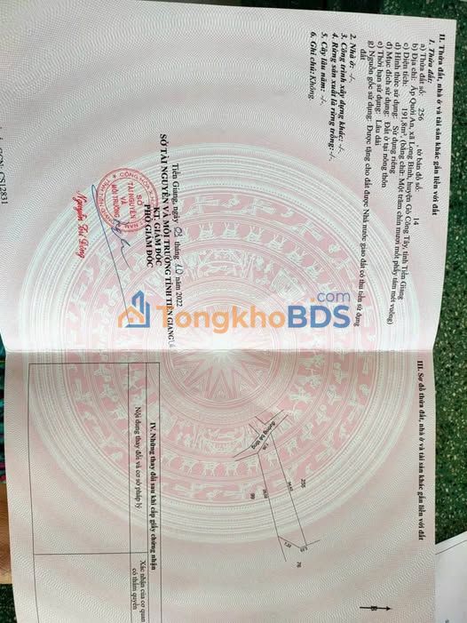 Đất Nền 160m² Gò Công - Giá 190 Triệu, Gần Chợ, Sổ Hồng Sẵn Sàng