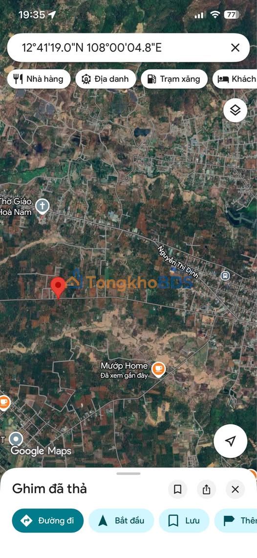 Đất thổ cư 125m² Tuy Hòa - Sổ hồng sẵn, giá chỉ từ 5xx triệu