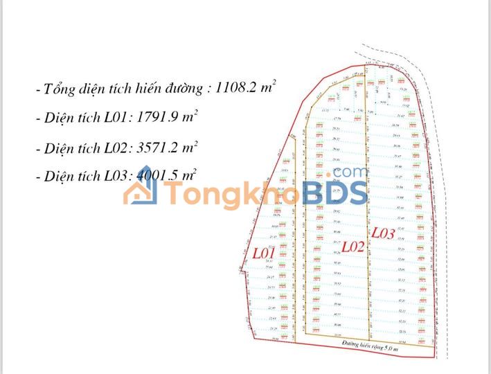 Đất nền Lương Sơn 8.432m² 42,16 tỷ - Sổ đỏ chính chủ