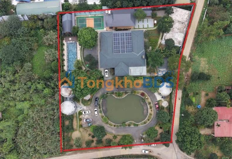 Biệt thự nghỉ dưỡng 5200m² Lương Sơn - Tặng full nội thất 20 tỷ