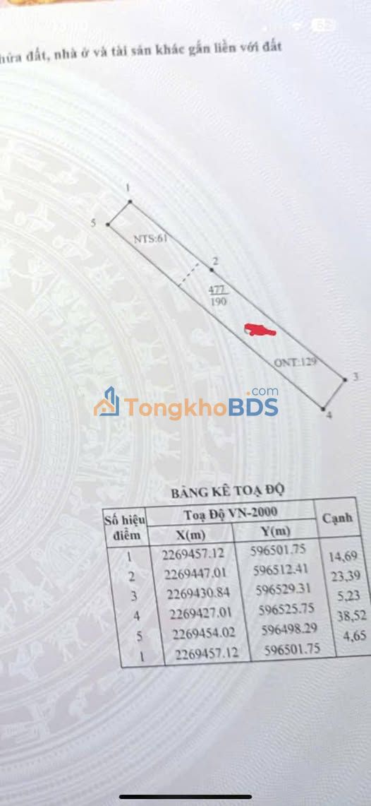 Đất nền Hà Nam 190m² - Thạch Tổ, Thanh Hà - Hơn 1 tỷ, Sẵn Sổ