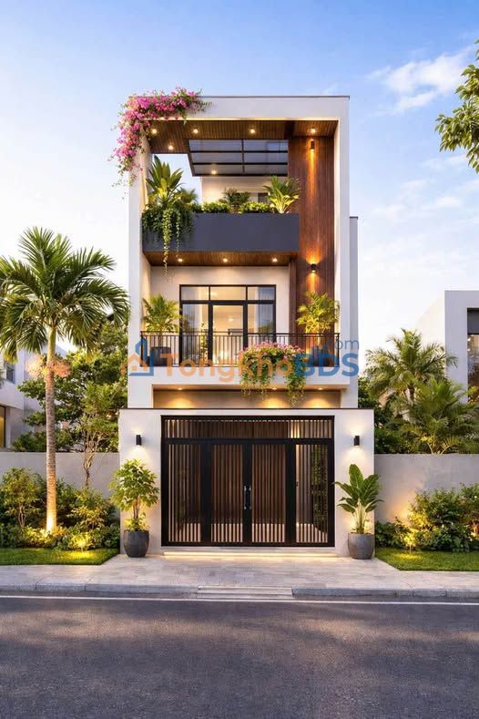 Nhà 3 tầng Phùng Khắc Khoan Yên Bái 80m² - Thiết kế hiện đại, ô tô đỗ cửa