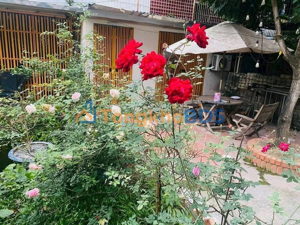 Bán gấp Tập thể tầng 1 Chùa Láng 225m² - Sân vườn, đỗ 2 ô tô