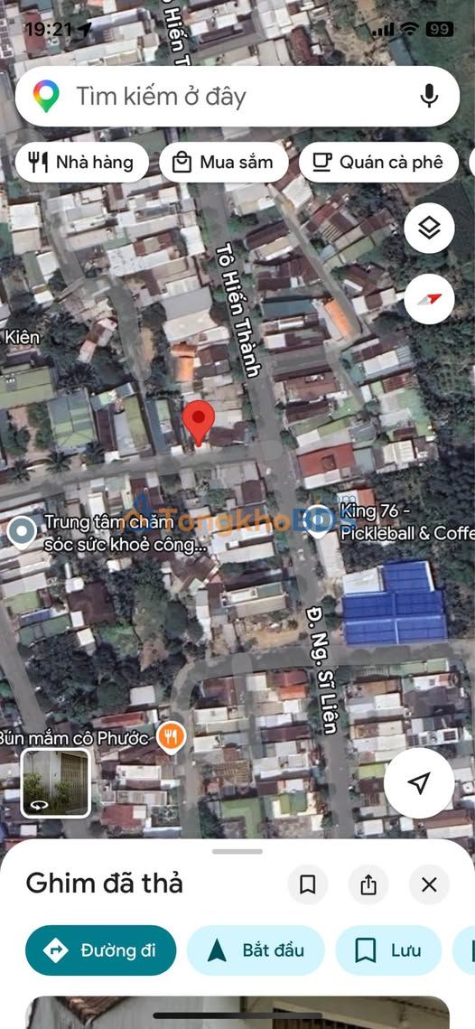 Đất nền Tịnh Hà, Sơn Tịnh - 59m² - Sổ hồng sẵn - Giá 5xx triệu