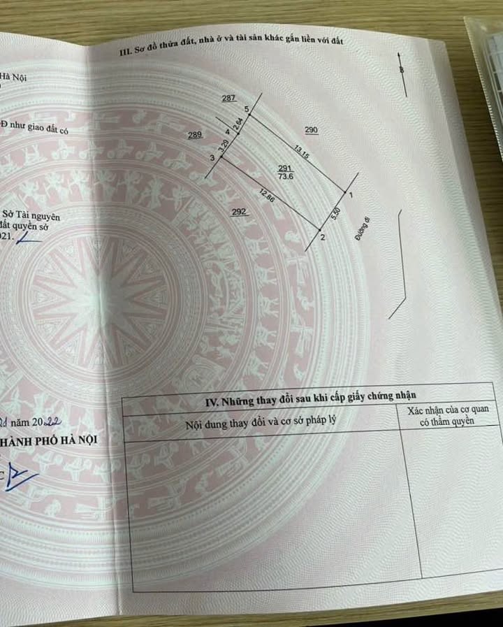 Bán Đất Vàng 73.6m² Cổ Nhuế 1, Bắc Từ Liêm - Sổ Hồng Sẵn Sàng