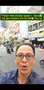 Nhà Mặt Tiền Cô Bắc Quận 1 - 55m² - 4 Tầng - 23.9 Tỷ - Đầu Tư Sinh Lời