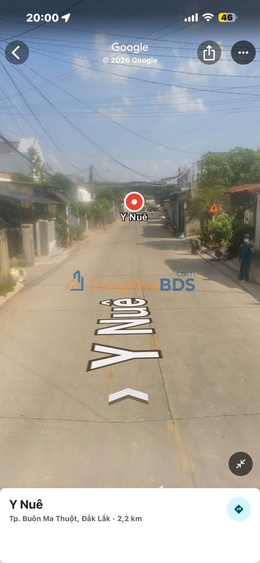 Bán Đất Mặt Tiền Nguyễn Huệ, Tân Lợi, Buôn Ma Thuột - 125m² Giá 3.8 Tỷ