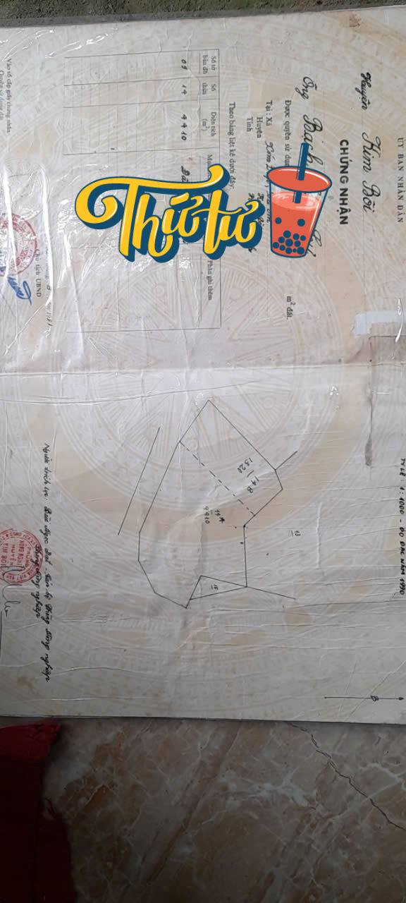 Đất nền Kim Bôi 3900m² - Sổ đỏ chính chủ, giá đầu tư 4.7 tỷ