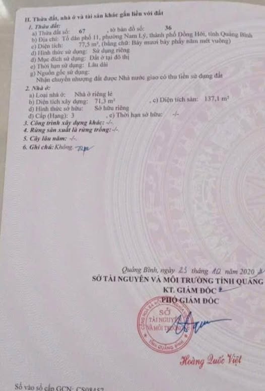 Nhà Mặt Tiền Ngô Gia Tự, Đồng Hới - Kinh Doanh Đắc Lợi, Giá 3.x Tỷ