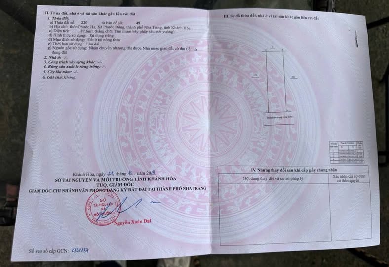 Đất Nền Phước Đồng Nha Trang 87.6m² - Sổ Đỏ Sẵn Sàng - Giá 1.32 Tỷ