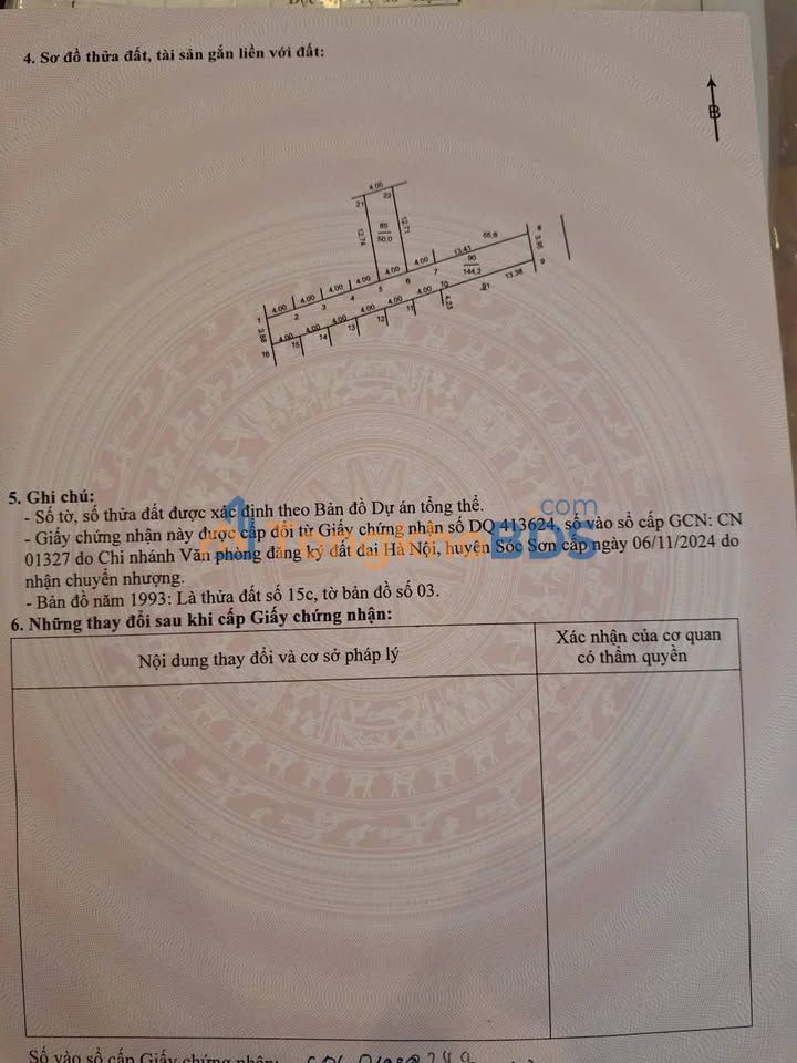 Đất Sóc Sơn 50m² - Sổ Hồng Sẵn Sàng - Gần KCN Nội Bài