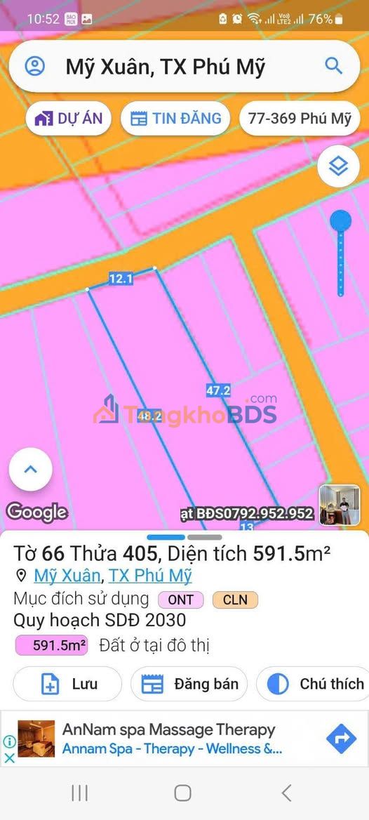 Đất Vàng Mỹ Xuân Châu Đức 624m² - Giá 32 Tỷ - Sẵn Sàng Phân Lô Tách Thửa