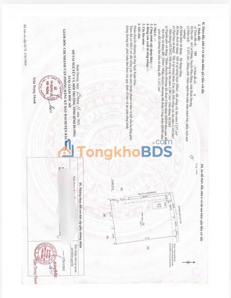 Bán Gấp Đất Vườn 5357m² Lai Hưng, Bàu Bàng - Giá Chỉ 2tr/m²