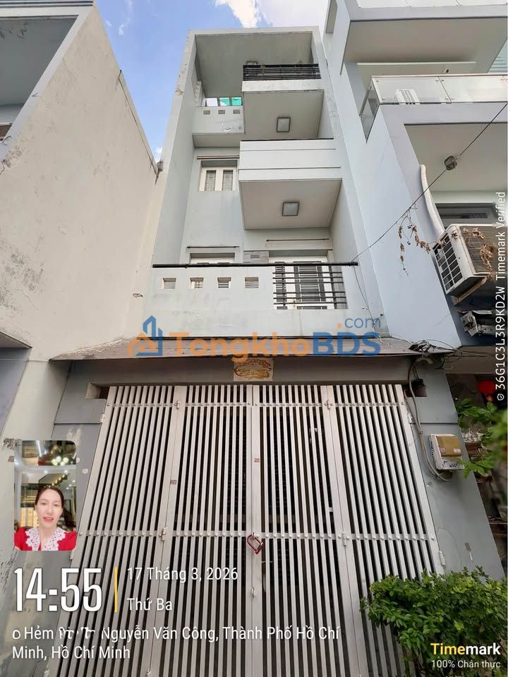 Nhà 5 tầng Nguyễn Văn Công Gò Vấp 58m² - 6' ra Sân Bay - 7.15 Tỷ