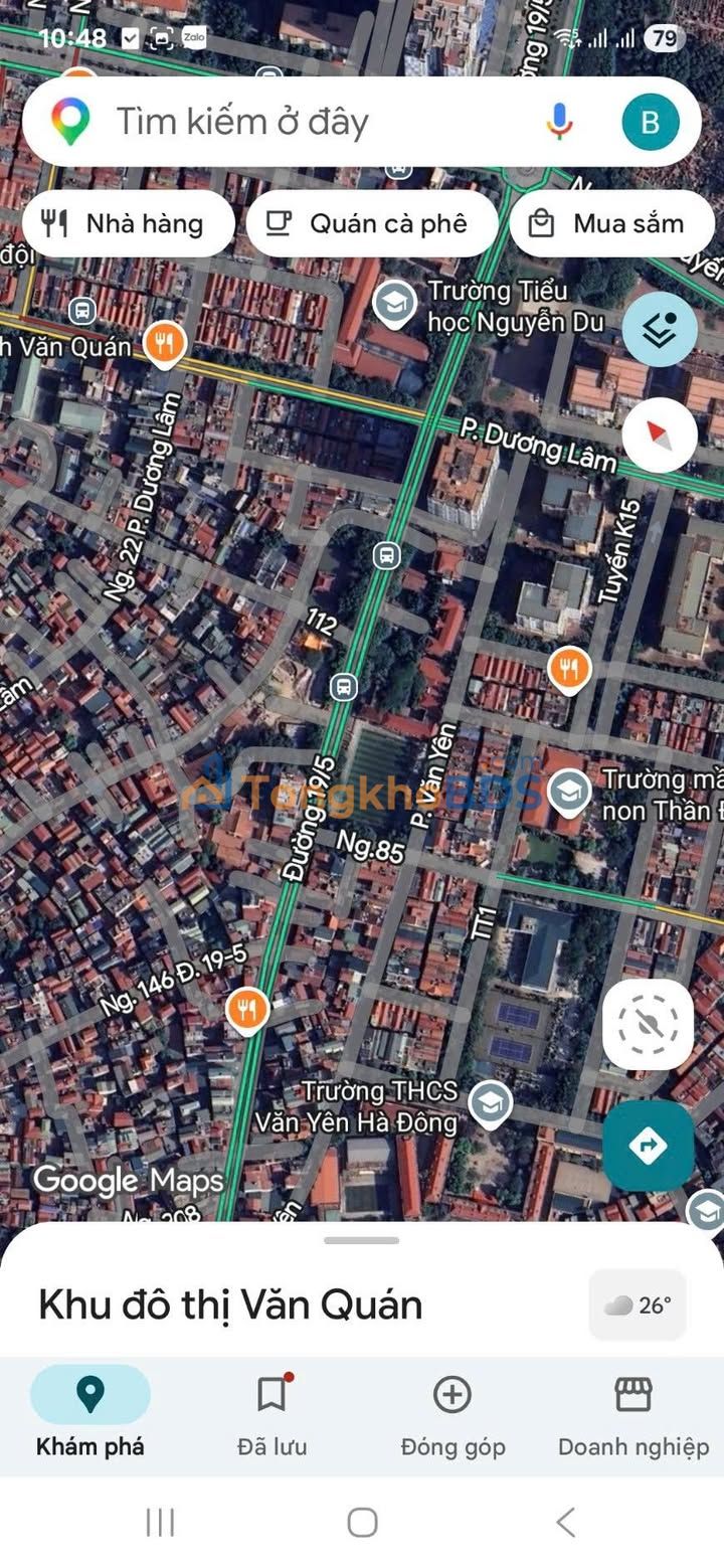 Nhà Mặt Tiền 17.95 Đường 19/5 Hà Đông - Kinh doanh đỉnh 155m²