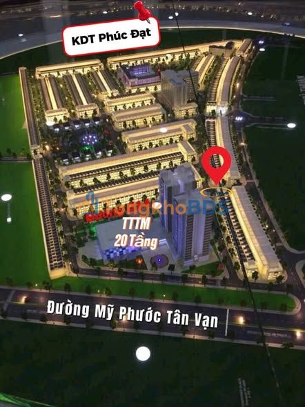 Đất Nền KĐT Phúc Đạt, TDM, Bình Dương - Góc 2 Mặt Tiền 344m² - Sổ Riêng Từng Nền