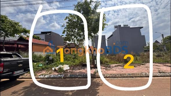 Đất đấu giá Hà Huy Tập, Buôn Ma Thuột - 92.5m² Thổ cư 100%, Hướng Bắc