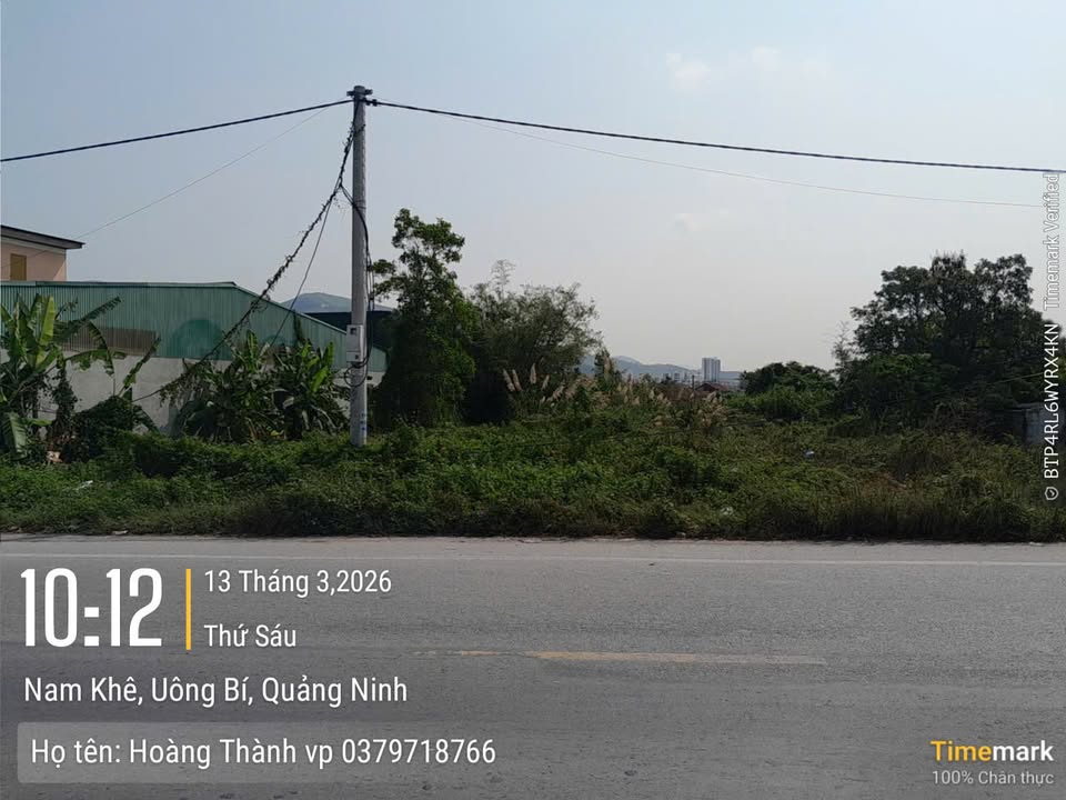 Đất Vàng Bạch Đằng Uông Bí 435m² - Mặt Tiền Rộng 16.7m