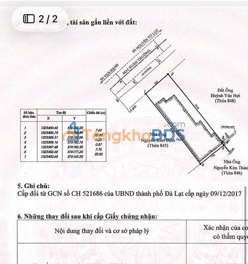 Nhà Mặt Tiền Mai Xuân Thưởng, Đà Lạt - 179m², Sổ Riêng, Giá 12.5 Tỷ