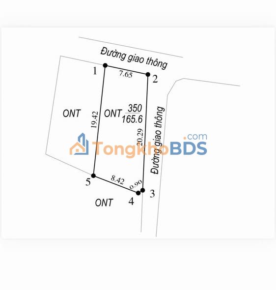 Đất Nền Phú Thọ: Lô Góc 165.6m² Xã Tứ Xã, Lâm Thao - Giá F0 Hơn 8 Triệu/m²