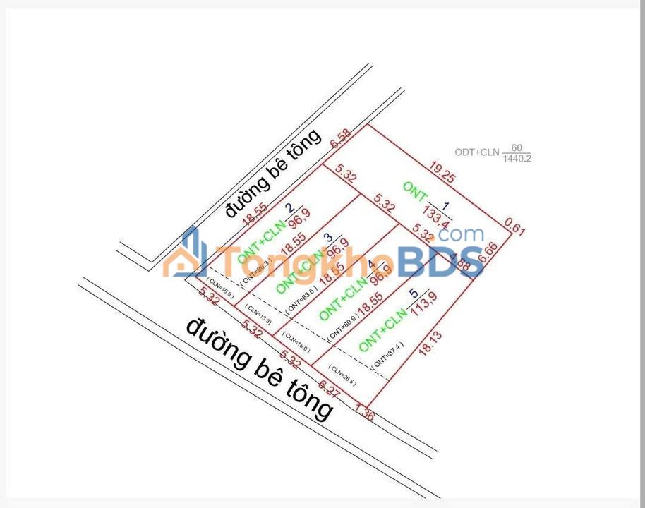 Bán Đất Thị Trấn Thanh Hà 113.9m² - Sổ Đỏ Thổ Cư, Gần Trường Học