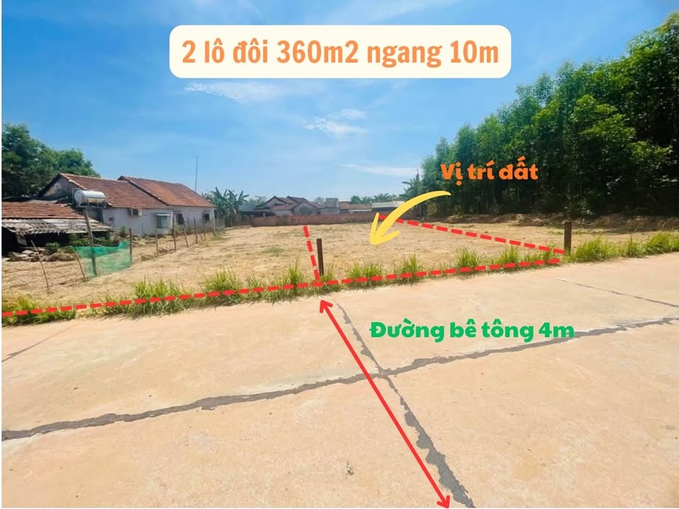 Đất nền Đại Hiệp Đà Nẵng 360m² - Hơn 1 tỷ/lô, Sẵn sàng an cư đầu tư