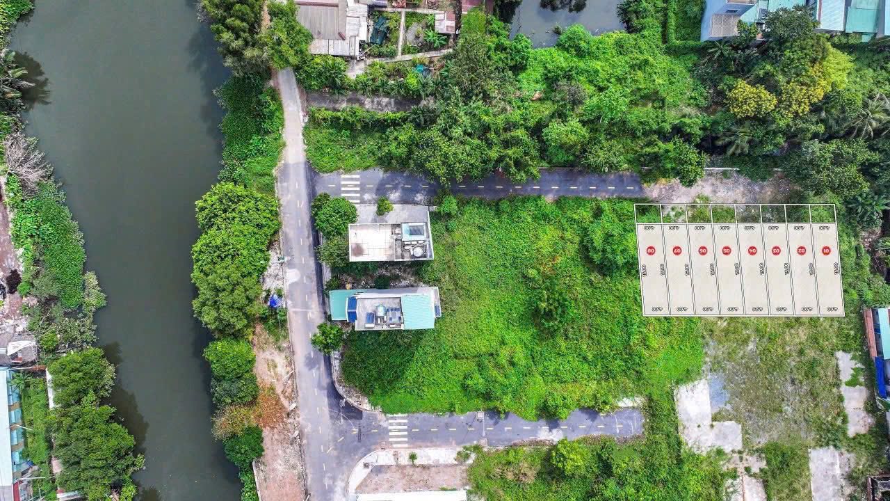 Đất Mặt Rạch Cầu Ông Đụng, Q12 - 68m² - Giá 4.65 Tỷ - Vỉa Hè 10m