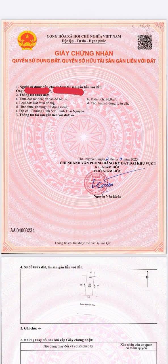 Đất nền LK 19/16 Danko, Thái Nguyên - 96m² - Giá 2 tỷ - Gần cổng 3 Danko