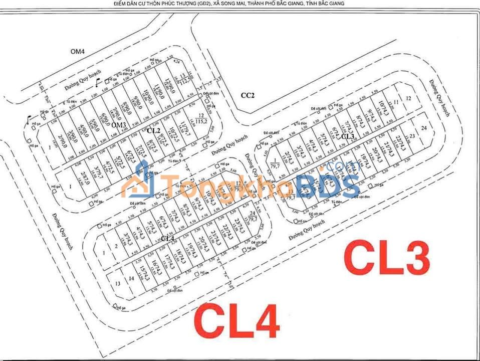 Đất nền KDC Phúc Thượng, Bắc Ninh - 74.3m² - Sổ hồng sẵn sàng, giá 2.4 tỷ