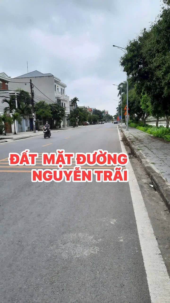 Đất Mặt Tiền Nguyễn Trãi, TP. Thái Bình 108m² - Kinh Doanh Đắc Lợi